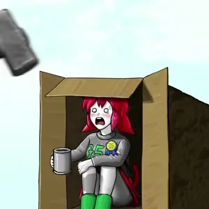 gigachad, tama, angry, award, beard, boot, boots, box, buff, cat ears