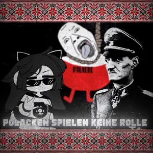 bernd, unknown, hanging troonjak, troonjak, 1soyjak, ack, bald, black eyes, closed mouth, dirlewanger brigade