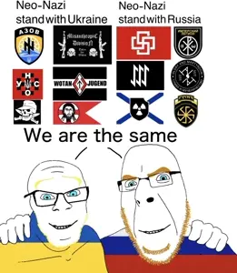 cobson, feraljak, aryan, no more brother wars, 2soyjaks, a10 eyes, aast, atomwaffen division, azov battalion, blonde hair