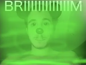 1soyjak, big ears, big eyes, black eyes, black hair, brap, brim, brimstone, closed mouth, ear