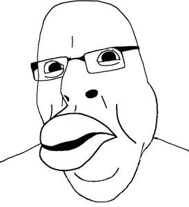 cobson, meximutt, bantujeet, bantujeetson, bantumutt, bantujeet-ified soyjaks, 1soyjak, bald, big lips, black eyes