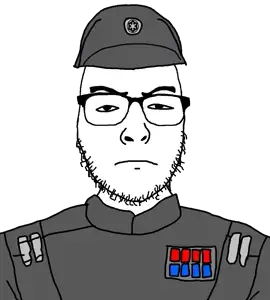 uncjak, 1soyjak, black eyes, cap, closed mouth, clothes, code cylinder, empire, eyebrows, eyes