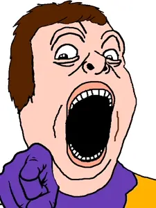 pepe, toad (marvel), gapejak, wholesome soyjak, 1soyjak, amphibian, animal, black eyes, brown hair, clothes