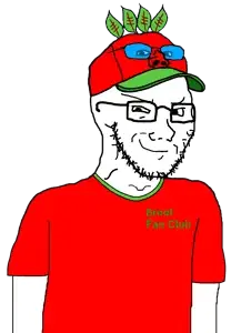 impish soyak ears, soyak, soyak (smug), administ soyjaks, 2soyjaks, admin, baseball cap, beetroot, blue glasses, cap