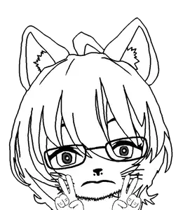agnes tachyon, honse, catse, doctos, 1soyjak, animal, anime, cat, cat ear, cat ears