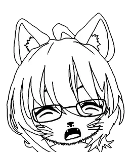 agnes tachyon, honse, catse, doctos, 1soyjak, animal, anime, cat, cat ear, cat ears