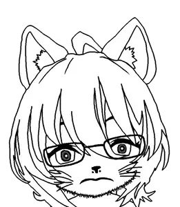 agnes tachyon, honse, catse, doctos, 1soyjak, animal, anime, cat, cat ear, cat ears