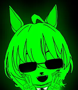 agnes tachyon, honse, glowie, 1soyjak, animal, anime, black background, black glasses, cia agent, cute