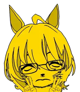 agnes tachyon, honse, glowie, 1soyjak, animal, anime, cia agent, closed eyes, closed mouth, cute