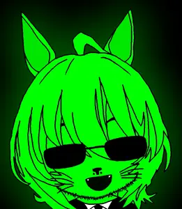 agnes tachyon, honse, glowie, 1soyjak, animal, anime, black background, black glasses, cia agent, cute