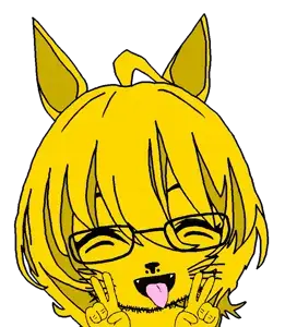 agnes tachyon, honse, 1soyjak, animal, anime, cia agent, closed eyes, cute, ear, ears