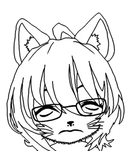 agnes tachyon, honse, catse, doctos, 1soyjak, animal, anime, cat, cat ear, cat ears