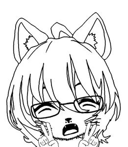 agnes tachyon, honse, catse, doctos, 1soyjak, animal, anime, cat, cat ear, cat ears