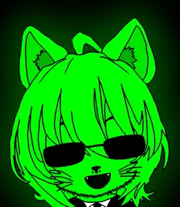 agnes tachyon, honse, catse, glowie, 1soyjak, animal, anime, black background, black glasses, cia agent