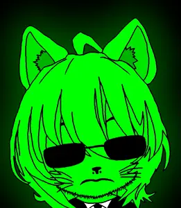 agnes tachyon, honse, catse, glowie, 1soyjak, animal, anime, black background, black glasses, cia agent