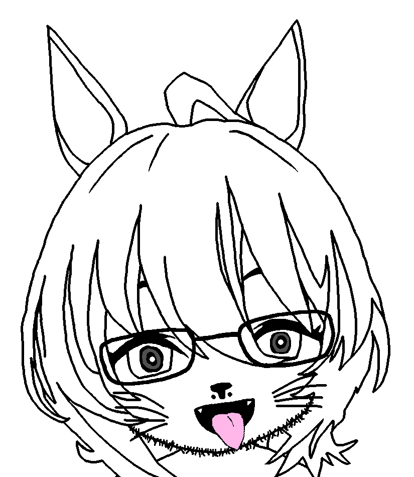 agnes tachyon, honse, doctos, 1soyjak, animal, anime, cat nose, cute, ear, ears