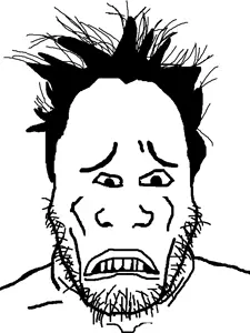 markiplier soyjak, cringeplier, alternate, cringe, disgusted, hair, soyjak, stubble