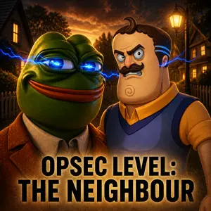pepe, opsec level, 1nas, amphibian, angry, animal, bald, brown hair, clothes, frog