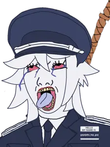oliver, kuzjak, hanging namefags, 1soyjak, ack, bloodshot eyes, clothes, crying, hanging, hanging troon