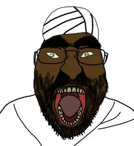 bernd, oh my god she is so attractive, afghan, arab, beard, brown skin, bushy eyebrows, clothes, glasses, green eyes