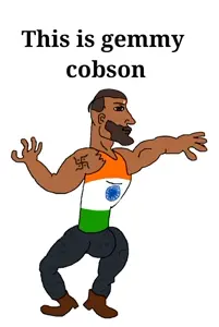 chad thundercock, cobson, beard, bharat, brown skin, buff, ge, gem, gemmy, hair