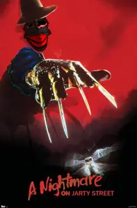 freddy krueger, chudjak, jartycuck, patrick, jartycuck, 1soyjak, a nightmare on elm street, black skin, closed eyes, clothes