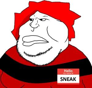 meximutt, 1soyjak, beard, black eyes, closed mouth, clothes, fat, half body, no glasses, obese