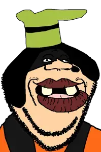 goofy, sheeeit, impish soyak ears, impish tyrone, 1soyjak, animal, big ears, big lips, big nose, black eyes