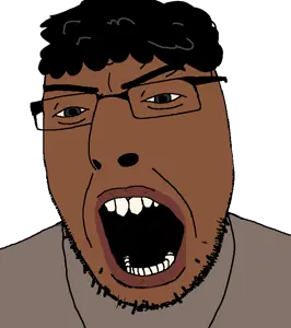 cobson, cobgook, niggerjak, blasianjaks, 1soyjak, asian, asian eyes, black hair, black skin, blasian