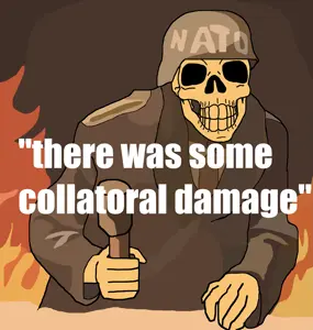 feraljak, skeletonjak, 1soyjak, bald, bone, bones, burning, clenched teeth, clothes, drawn background