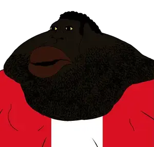 meximutt, bantujeet, bantumutt, bantunigger, endjeet, endmutt, morbidmutt, 1soyjak, beard, big lips