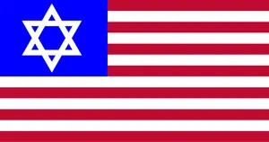 accessory, flag, flag only, israel, jewish star, maga, make america great again, make israel great again, miga, red stripes
