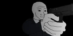 gigachad, nophono, rapeson, wojak, cobson, hornyson, rapeson, 2soyjaks, animated, arm
