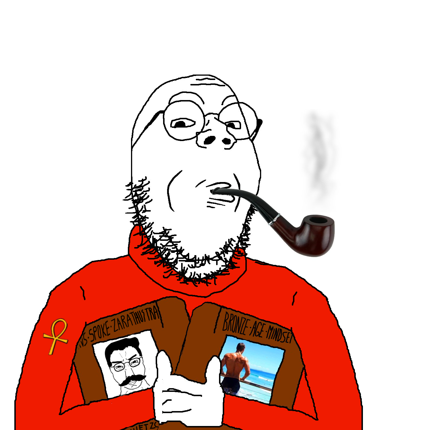 bernd, chudjak, gapejak, chudjak front, bookworm, 2soyjaks, amarna forum, arm, book, bronze age mindset