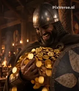 gigachad, 1nas, angry, armor, beard, black hair, buff, cape, chain mail, chainmail