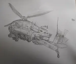 mr noob, gapejak, mustached gapejak, 1soyjak, antenna, apache, attack helicopter, bald, barely visible, closed eyes