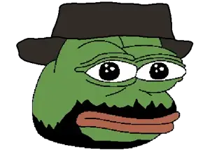 pepe, 1nas, amphibian, animal, bald, beard, closed mouth, frog, green skin, looking at you