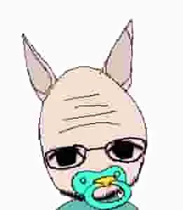 agnes tachyon, honse, babyjak, 1soyjak, animal, anime, asset, baby, bald, black eyes
