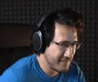 markiplier soyjak, irl soyjaks, black hair, blue shirt, chair, hair, irl background, irl person, irl photo, irl soy