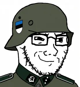 soyak, soyak (smug), 1soyjak, bald, black eyes, bone, bones, closed mouth, clothes, estonia
