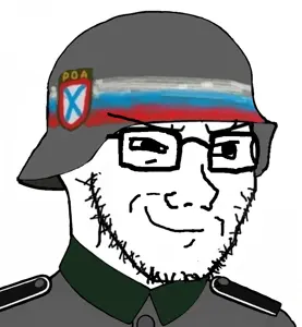 soyak, soyak (smug), 1soyjak, bald, black eyes, bone, bones, closed mouth, clothes, fascism