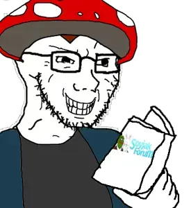 soyak, natejak, cap, clothes, frank, glasses, hair, hat, mushroom, open eyes