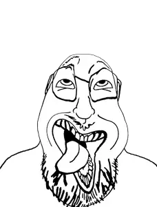bernd, cobson, meximutt, jubilant john, fusionjaks, beard, big nose, front view, glasses, happy