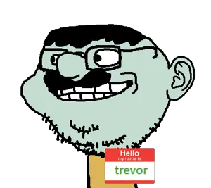 squidward tentacles, thewrapper, useful soys, 1soyjak, black eyes, black hair, blue skin, ear, front view, glasses