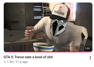 smoke (mortal kombat), trevor philips, chudjak, perceptive chud, 1soyjak, bald, bowl, buff, cap, clothes