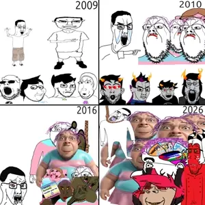 bernd, chudjak, cobson, cryboy soyjak, el perro rabioso, feraljak, gapejak, markiplier soyjak, soyak, chudjak front
