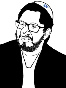 rafaeljak, beard, clothes, glasses, hair, half open mouth, jewish nose, jews, judaism, mustache