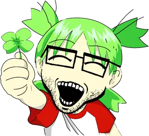 yotsuba koiwai, snoojak, yotsoybajak, 1soyjak, 4chan, 4cuck, aliased, alternate, anime, arm