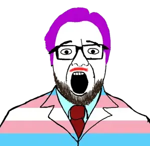 rafaeljak, 1soyjak, beard, black eyes, chubby, clothes, front view, glasses, hair, looking at you