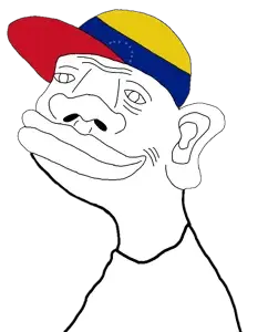 venecomutt, 1soyjak, big lips, latino, latinx, lips, mutt, nigger, no glasses, transparent background